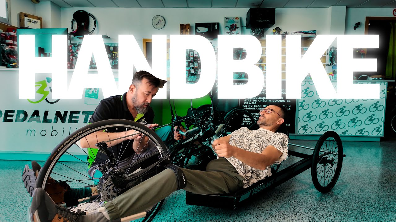 Handbike unboxing || Recojo mi nueva handbike en Pedalnet (Chirivella). Ciclismo adaptado