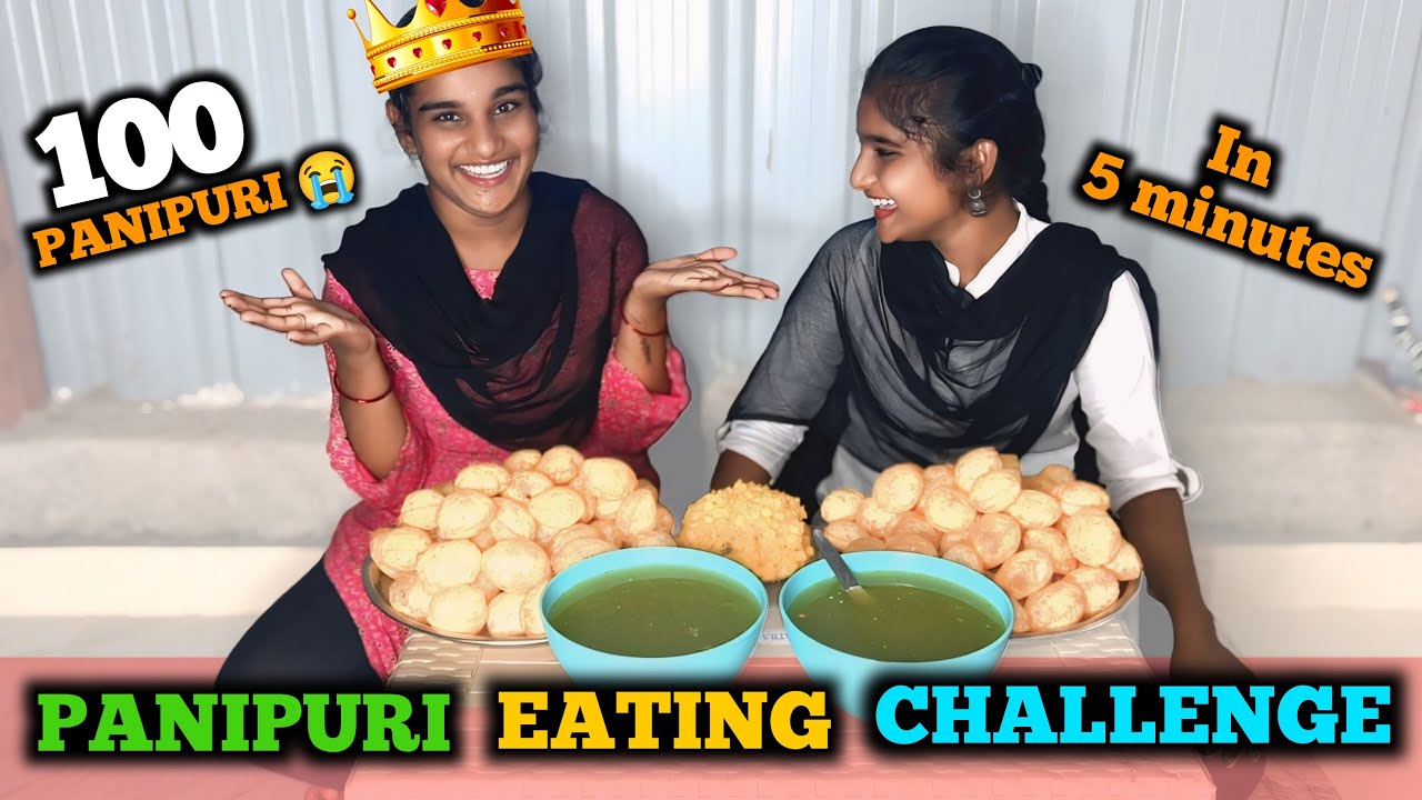100 Pani Puri Eating Challenge in 5 Minutes! 😱 | Triveni Life Journey Vlogs 🌍 | పానిపూరి తిండి పోటీ