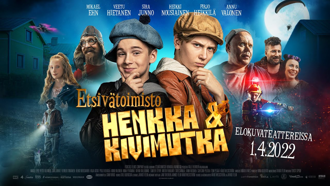 Etsiv&auml;toimisto Henkka & Kivimutka - Traileri HD - Elokuvateattereissa 1.4.2022