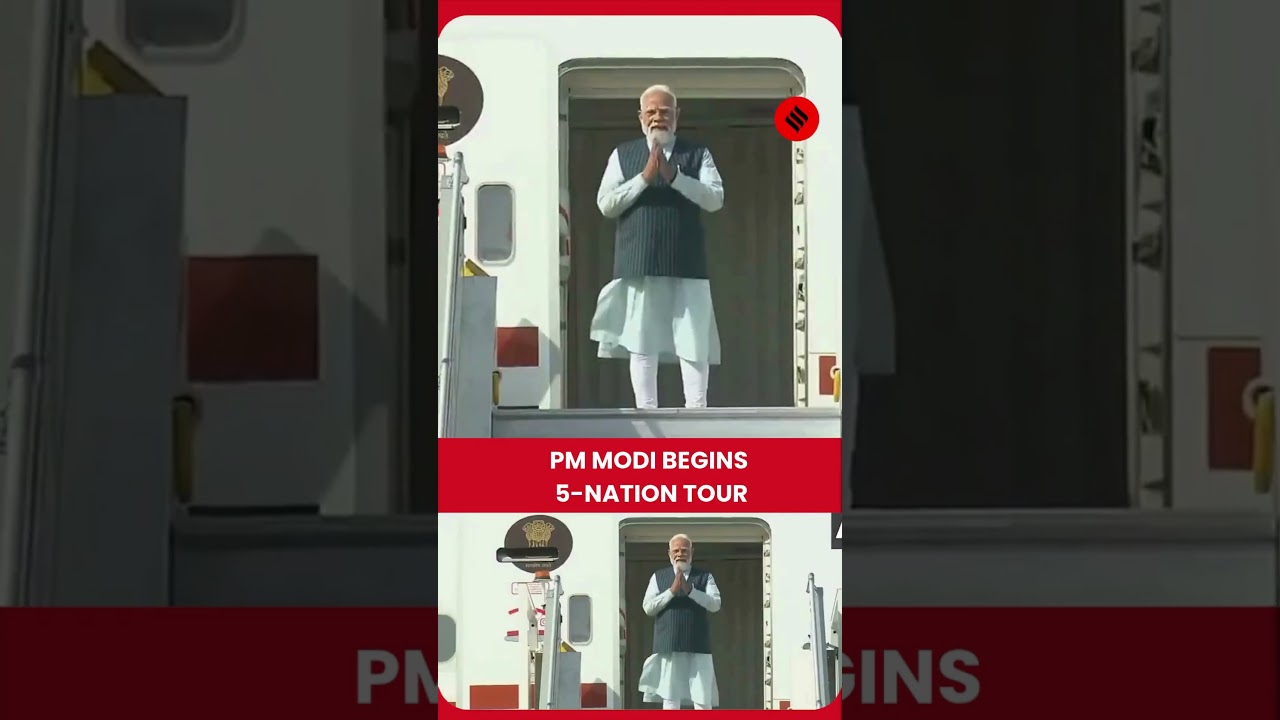 PM Modi Begins Five-Nation Foreign Tour With UAE Visit