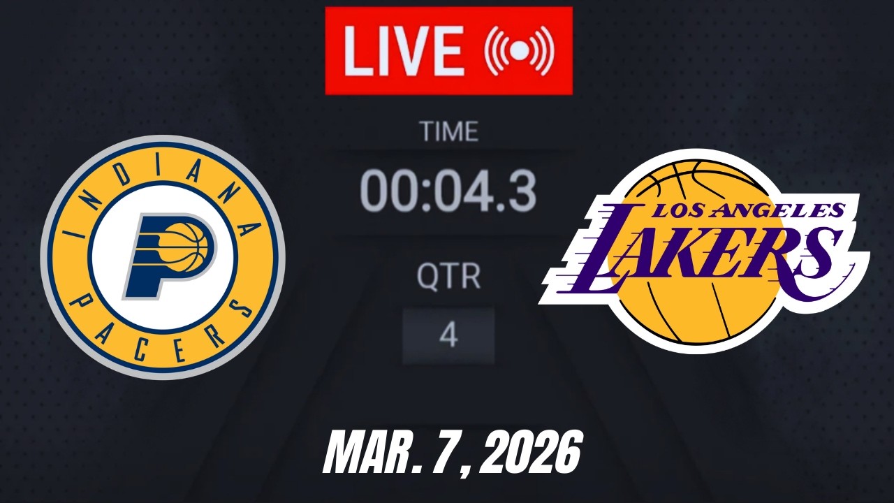 NBA LIVE! Los Angeles Lakers vs Indiana Pacers March 7, 2026 | 2026 NBA Season Live 2K