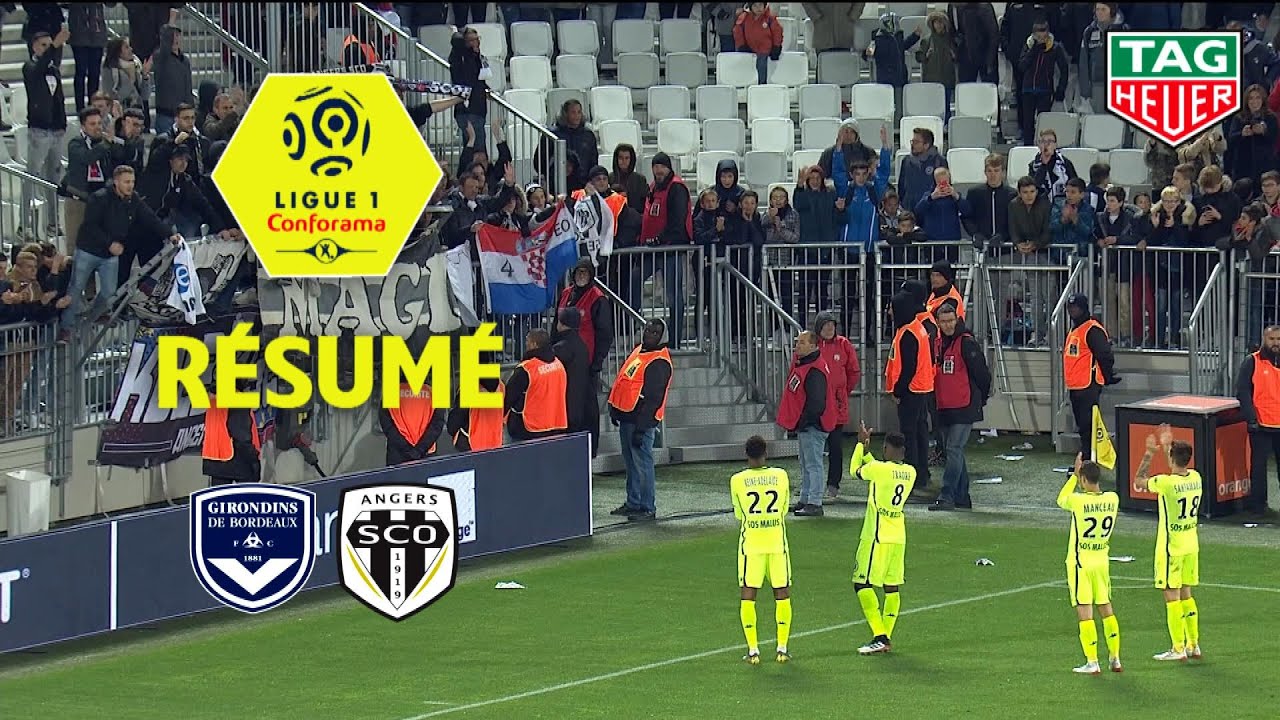 Girondins de Bordeaux - Angers SCO ( 0-1 ) - R&eacute;sum&eacute; - (GdB - SCO) / 2018-19