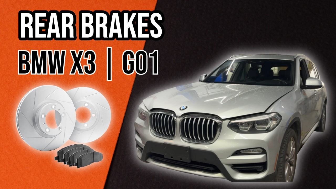 Задние тормозные колодки и датчик износа BMW X3 - G01 (18-2024)