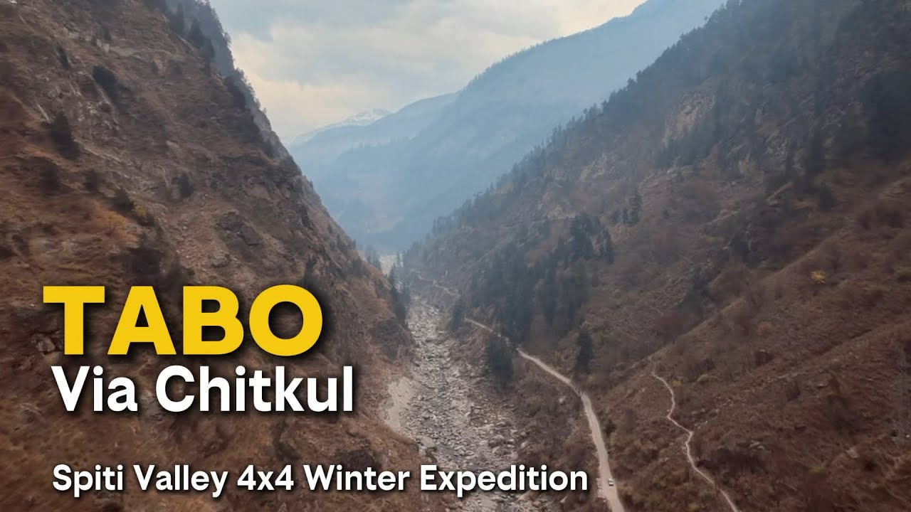 Journey to Tabo via Chitkul🥵 | Spiti Valley 4x4 Winter Expedition | Ep. 03 | Vlog 22