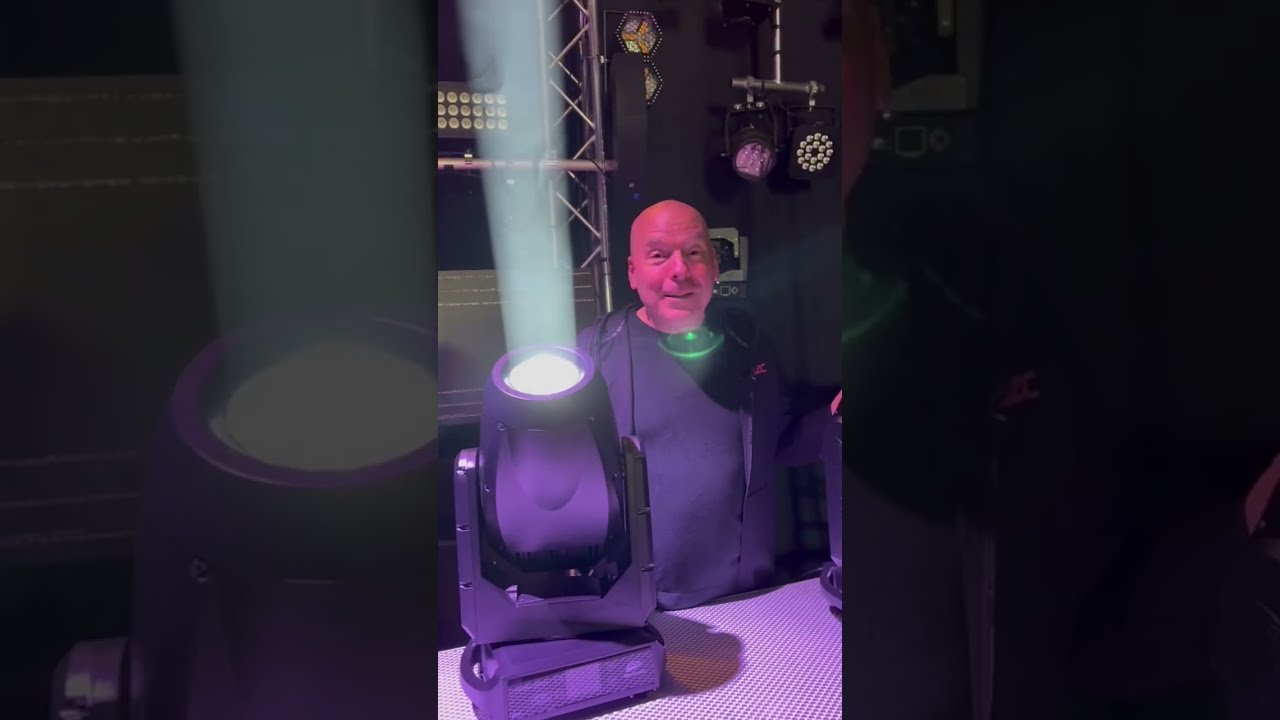 LYRES BEAM & SPOT IP65 300W AVEC WDMX