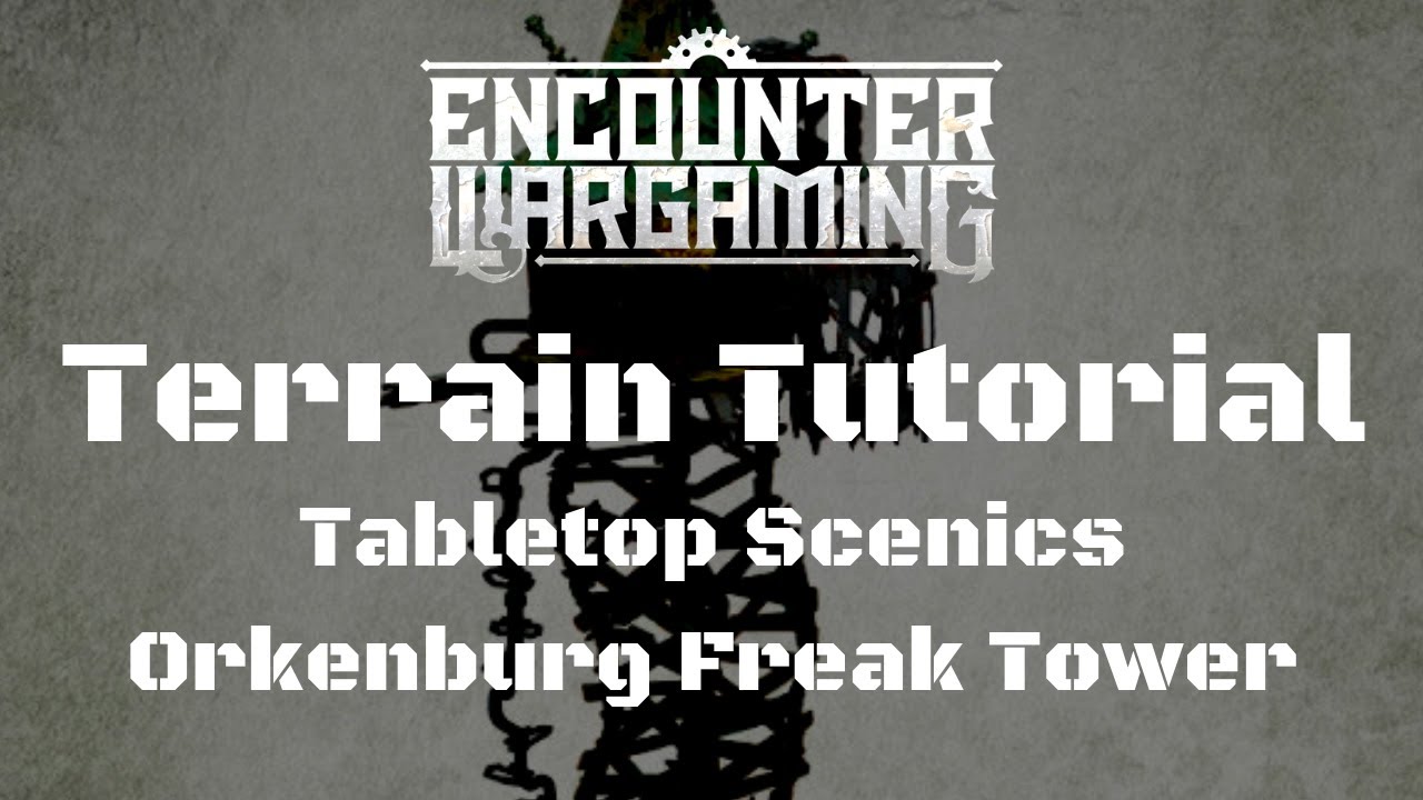 MDF Terrain Tutorial - Orkenburg Freak Tower