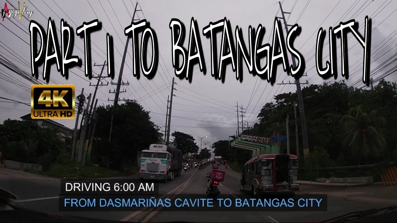 [4K] PART 1 DRIVING MY PASSENGERS FROM DASMARIÑAS CAVITE TO BATANGAS CITY PHILIPPINES | jAyop Vlog