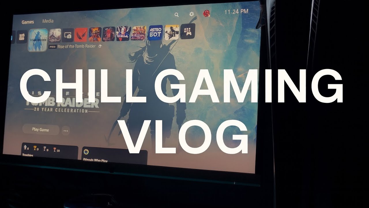 Chill Late Night Gaming Vlog