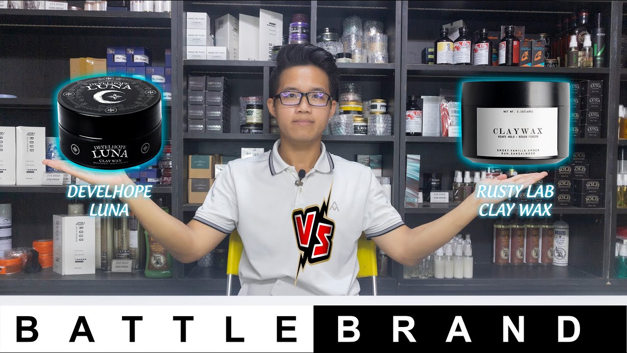 Develhope Luna vs Rustylab Clay Wax | Brand Battle | Review by Dinh Le
