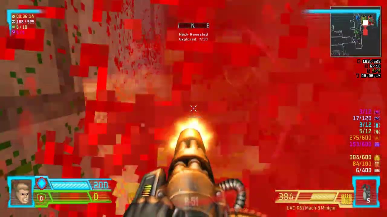Doom II: Slaughterfest 3 - MAP21: Heck Revealed