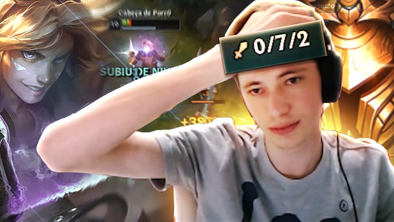 FIQUEI 0/7 NO OURO E CARREGUEI! UNRANKED AO MESTRE #6