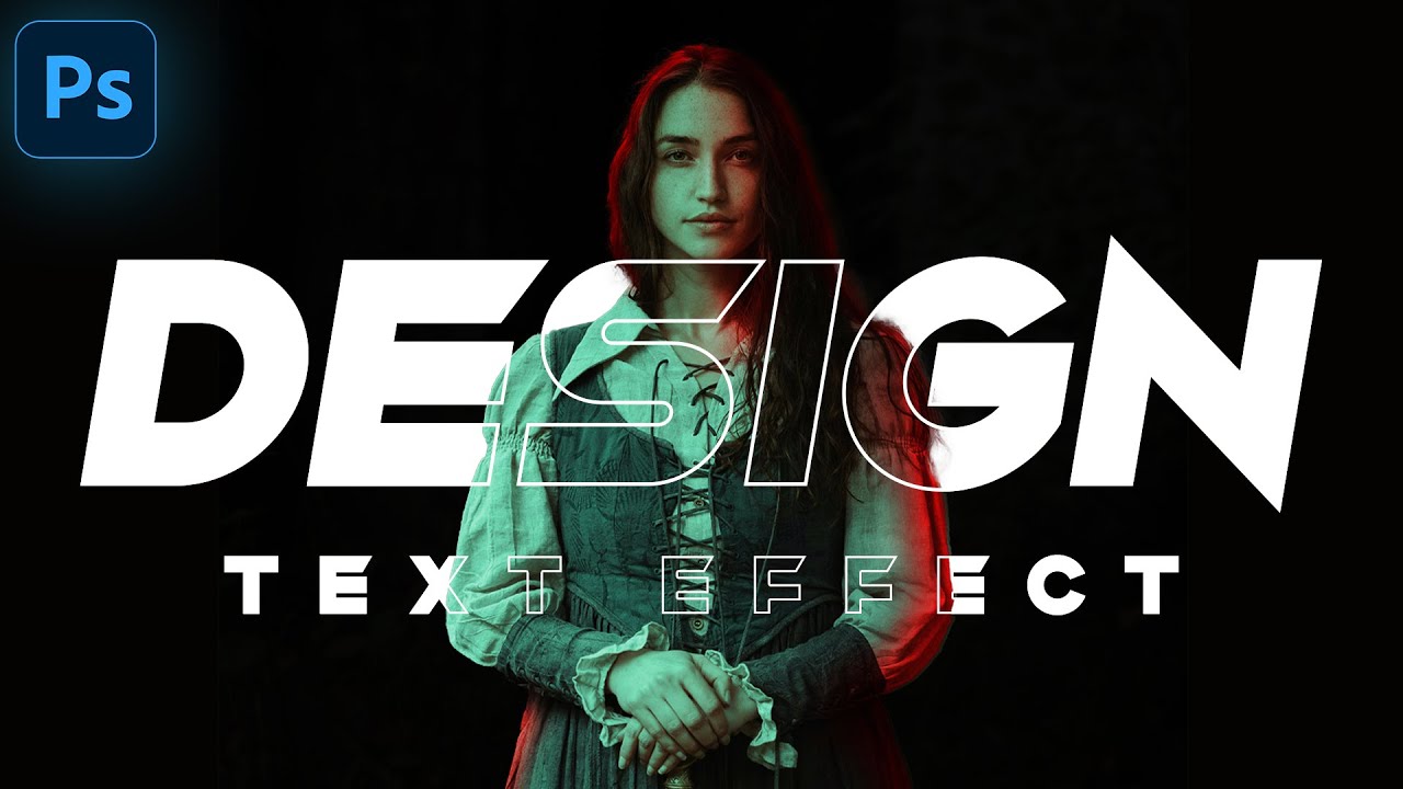 How To Make Text Go Behind Objects In Photoshop! | Photoshop Typography Text Effect | Easy Tutorial