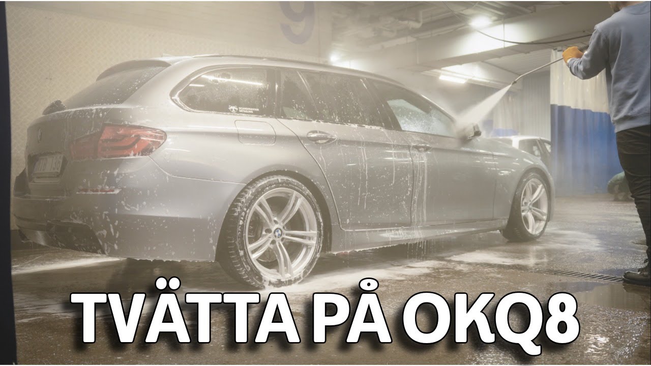 Så gör du för att tvätta i OKQ8 gör det själv hall