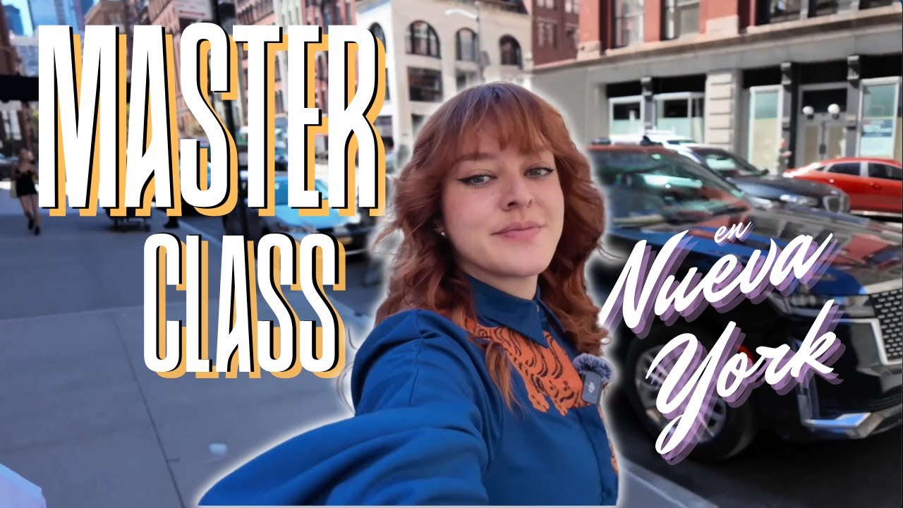 Fui a la mejor Master Class en Nueva York - Vlog - Pamela Segura