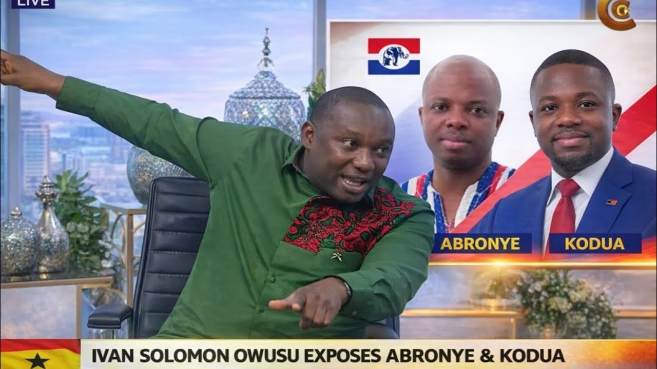 Ivan and Solomon Owusu expose Abronye  and Justin Kodua Kodua over usel3ss talks, cautions 