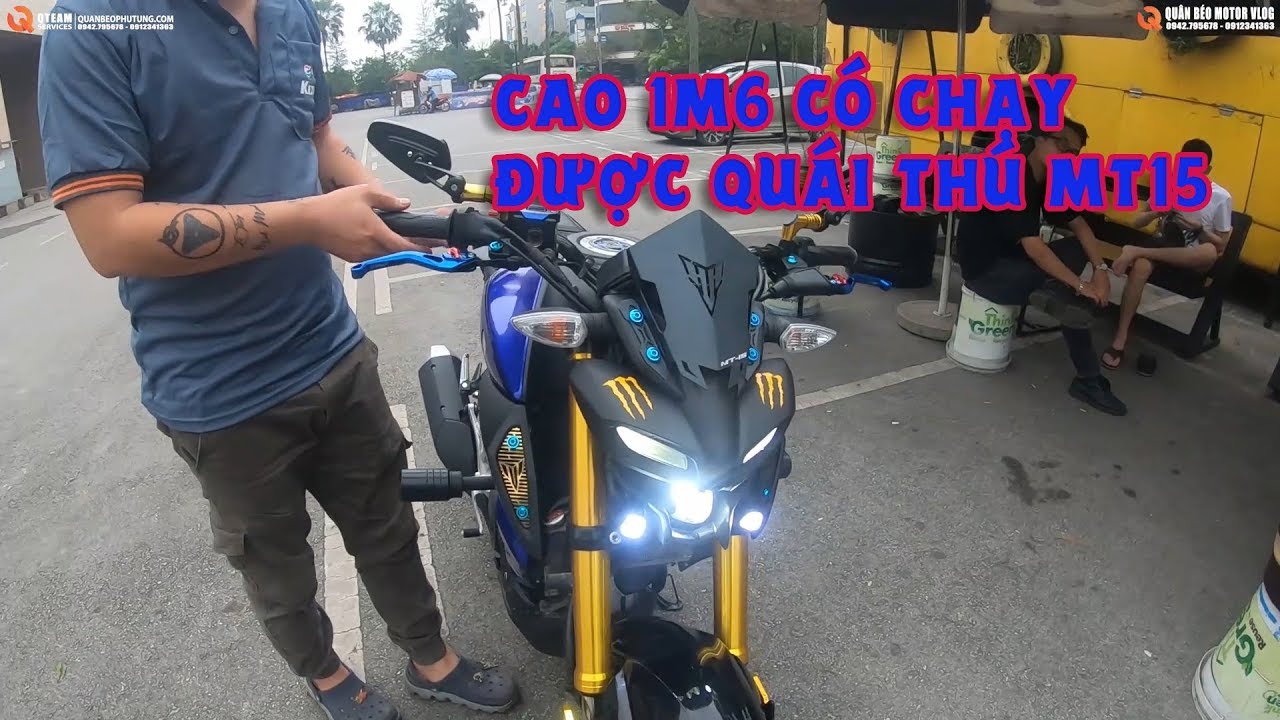 Yamaha MT15 Con Quái Thú Dành cho Người Thấp 1m6? Hạ thụt cho MT15, R15 ( MT15 Modify lower vehicle)