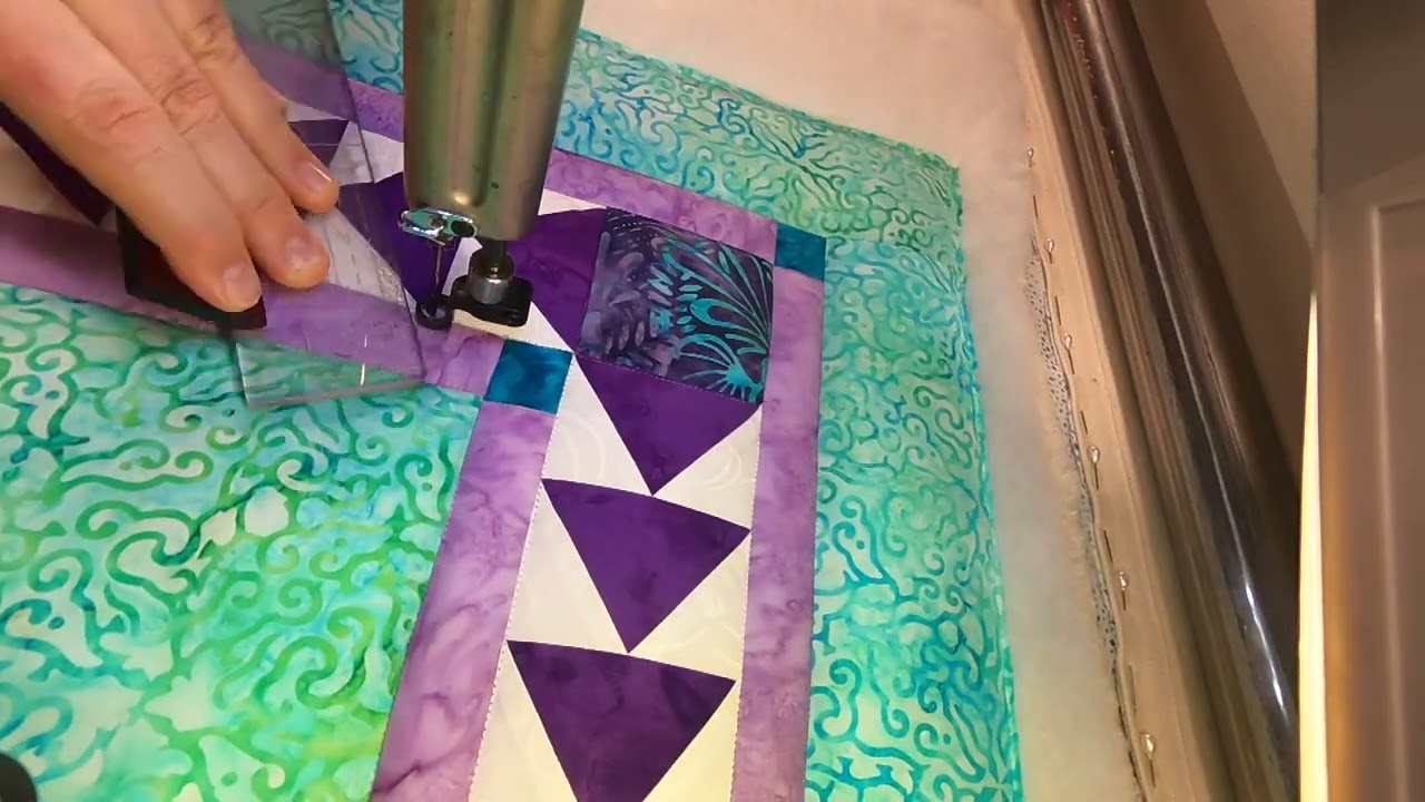 The Compass Medallion Quilt Part 1