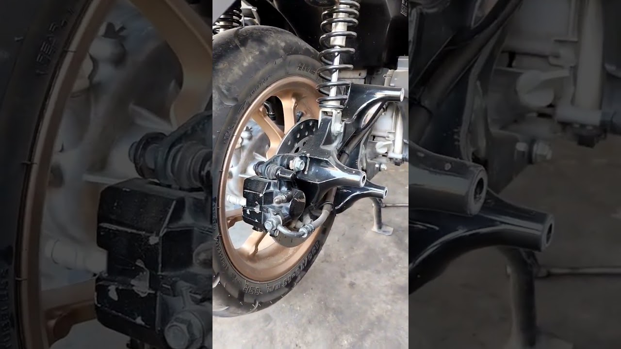 ganti ban NMAX belakang