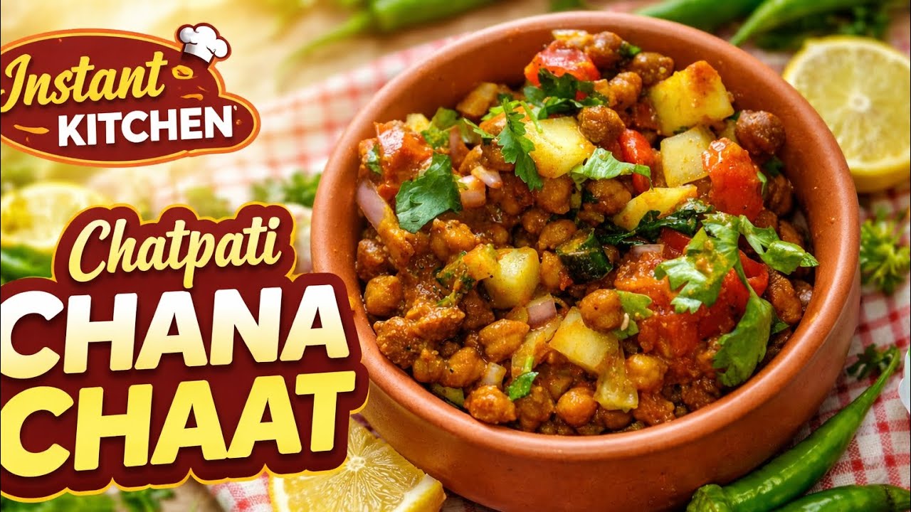 Masaledar Chatpati Chana Chaat 😍 | Ramadan Special Iftar Recipe | Instant Kitchen