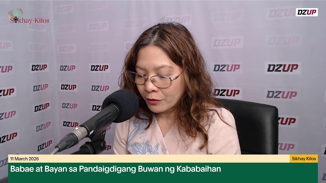 Babae at Bayan sa Pandaigdigang Buwan ng Kababaihan - Sikhay Kilos
