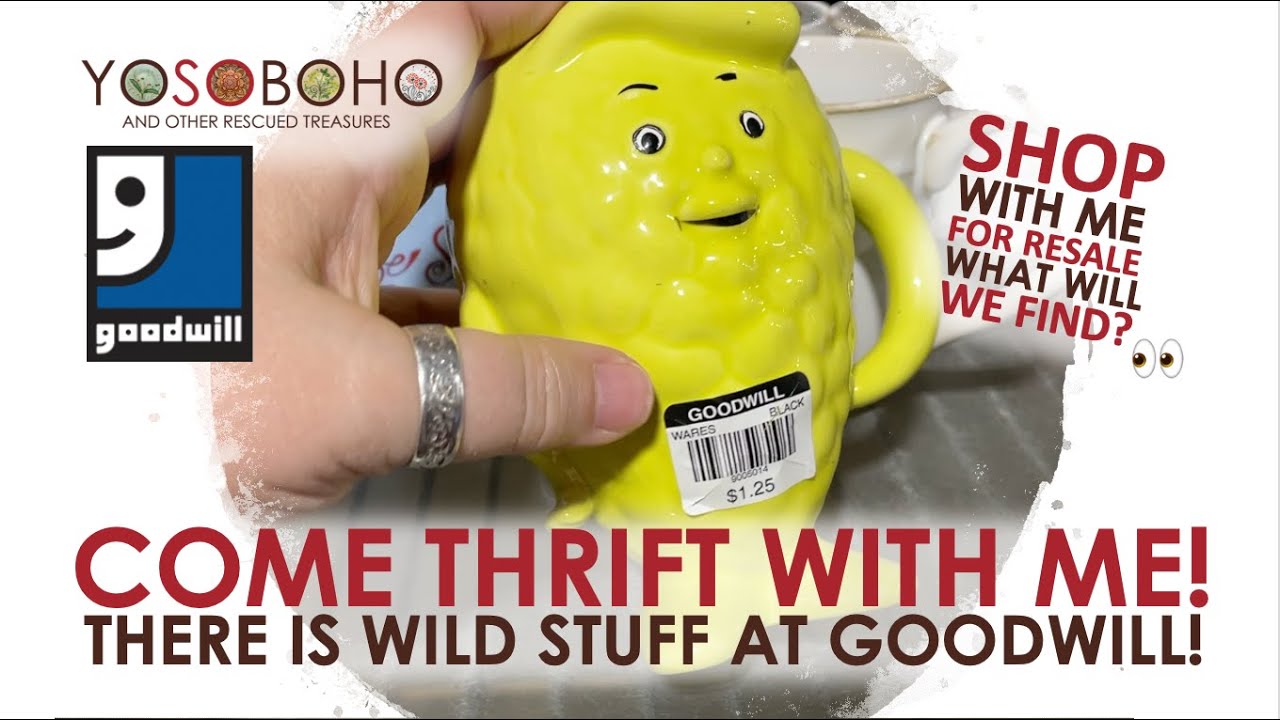 So rude! But that didn't stop me from finding money on the shelves. 💰 💙 THRIFT GOODWILL WITH ME!