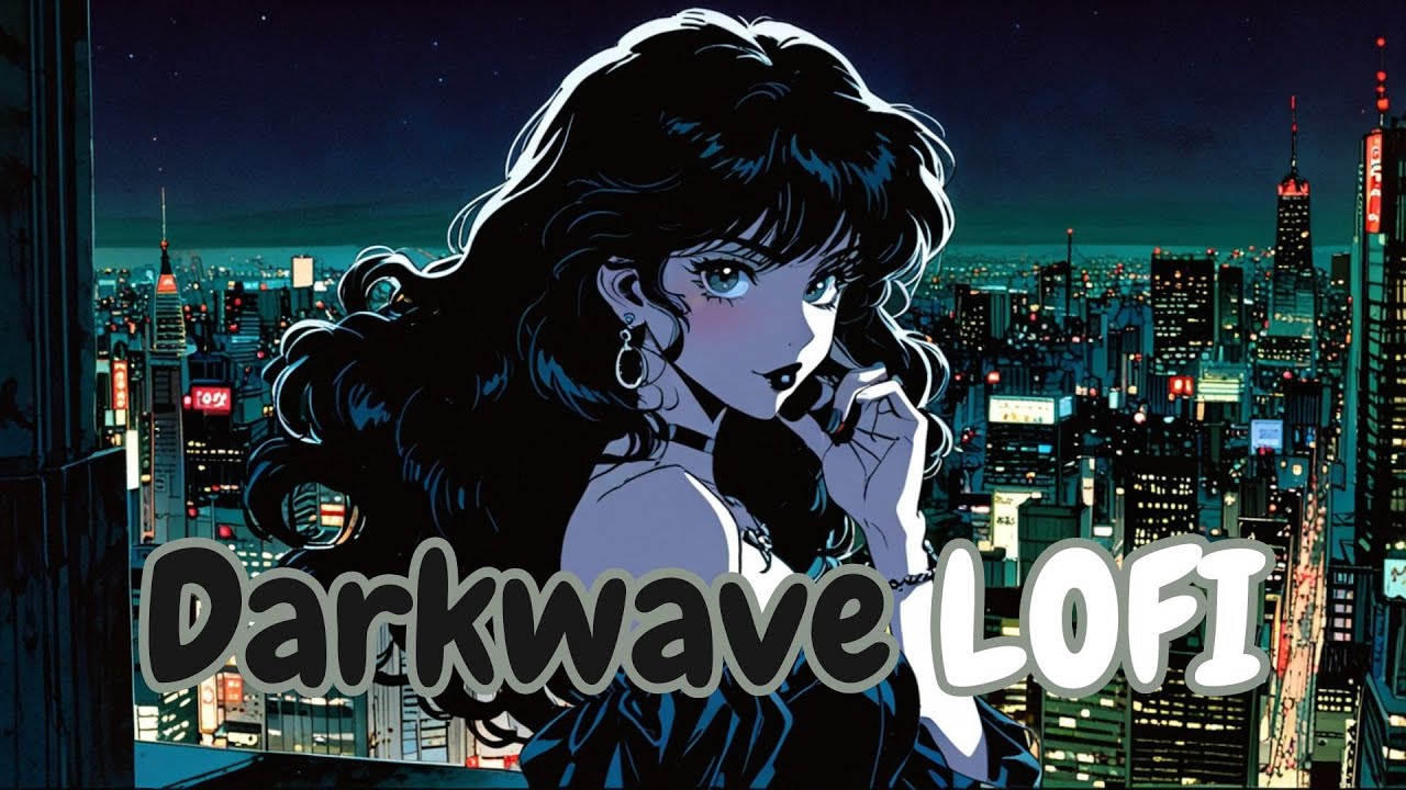 🌙🕷️ Darkwave Lofi | 1 Hour of Haunting Gothic Synths & Melancholic Beats 🦇✨🔮
