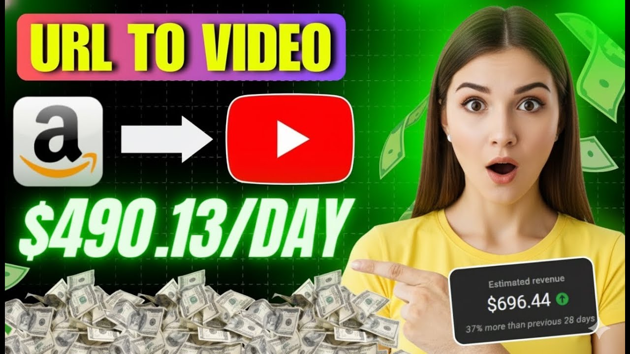 How to Make Amazon Affiliate Product Videos from  URL(Product link) (New Method)