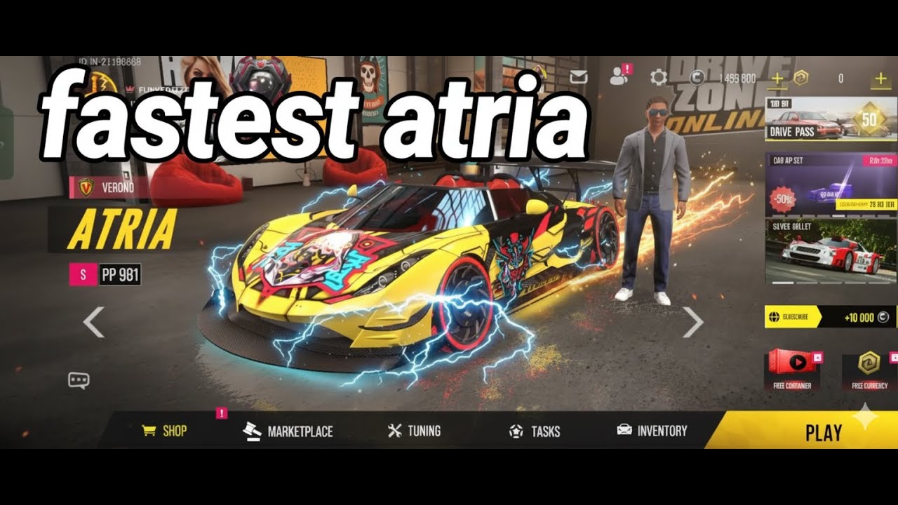 Best Tuning CP Max ATRIA | Drive Zone Online Fastest CP Max Atria Gameplay