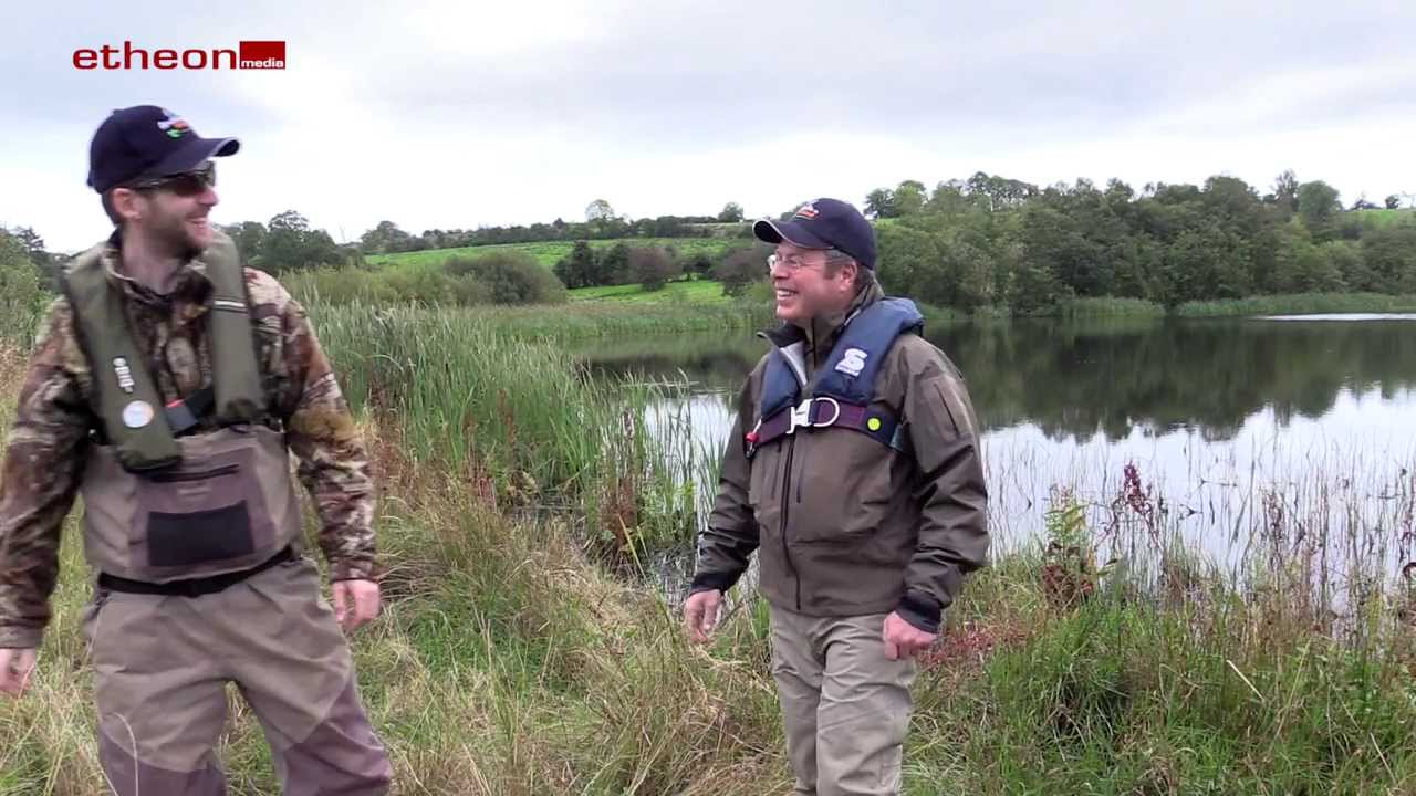 Fly fishing for pike in Cavan (Ireland)