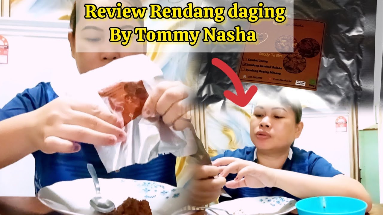 Pertama kali order daging rendang minang dari Tommy Nasha|Sedap ker⁉️