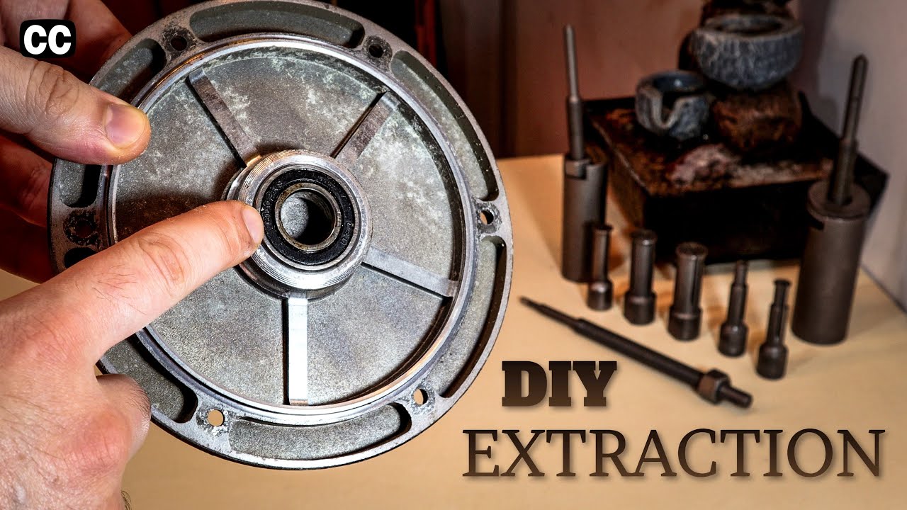 Two methods to extract the bearing from a Kugoo G-booster motor lid