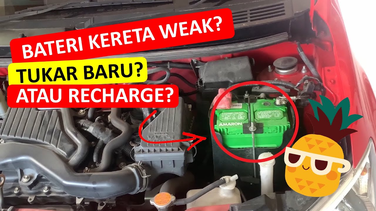 Cara Guna Multimeter Untuk Cek Bateri Kereta