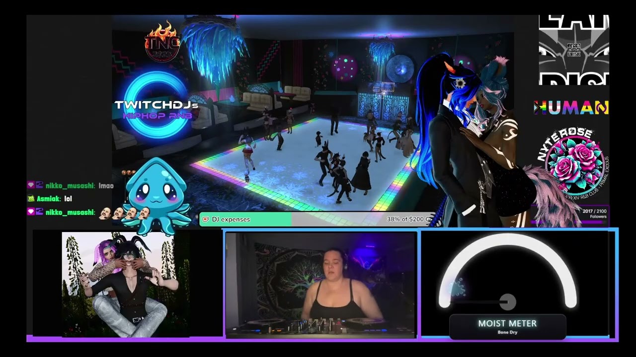 NyteRose and Twitch DJS