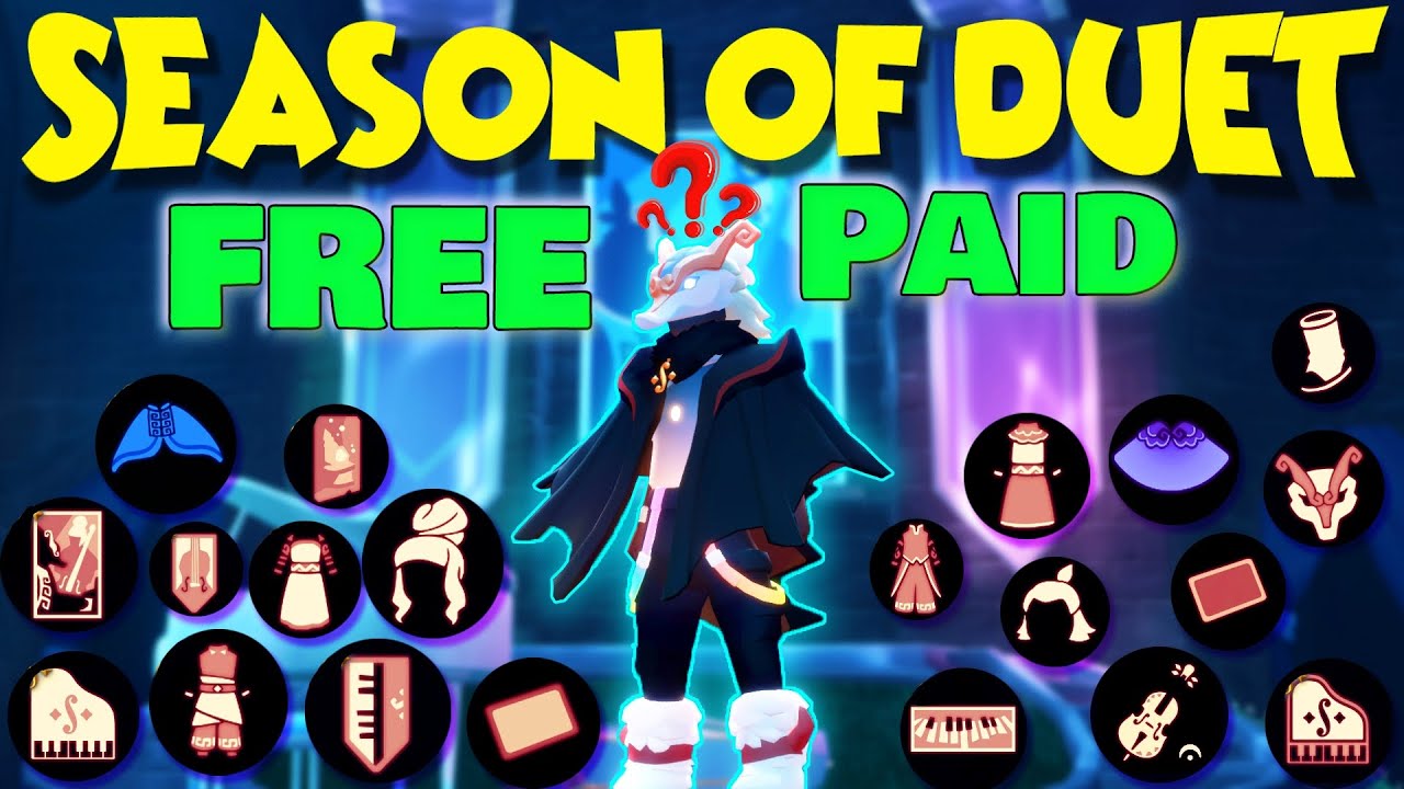 FREE Vs PASS - Season of Duet NEW SEASON | Sky: Children of the Light | Kakdamba