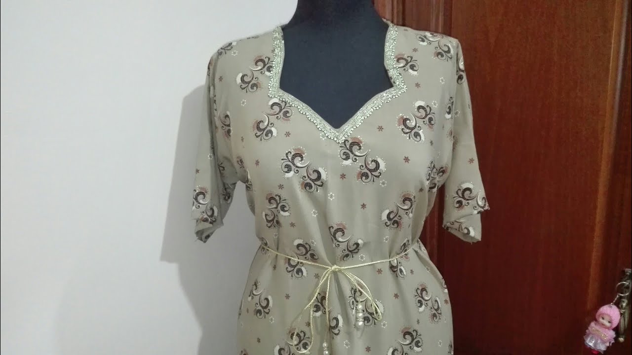 خياطة قندورة 👗 جدتي 💕لي حابة تخيط قندورة لجدتها تدخل تشوف الفيديو 💕