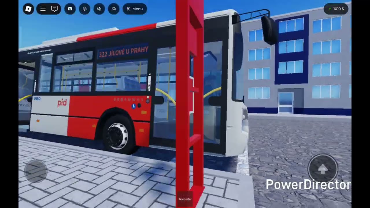 Roblox CBS | Travel from Smichovske Nadrazi to Dolni Brezany by bus (Roblox journeys ep14)