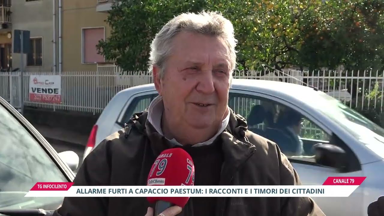 Allarme furti a Capaccio Paestum: a InfoCilento parlano i cittadini