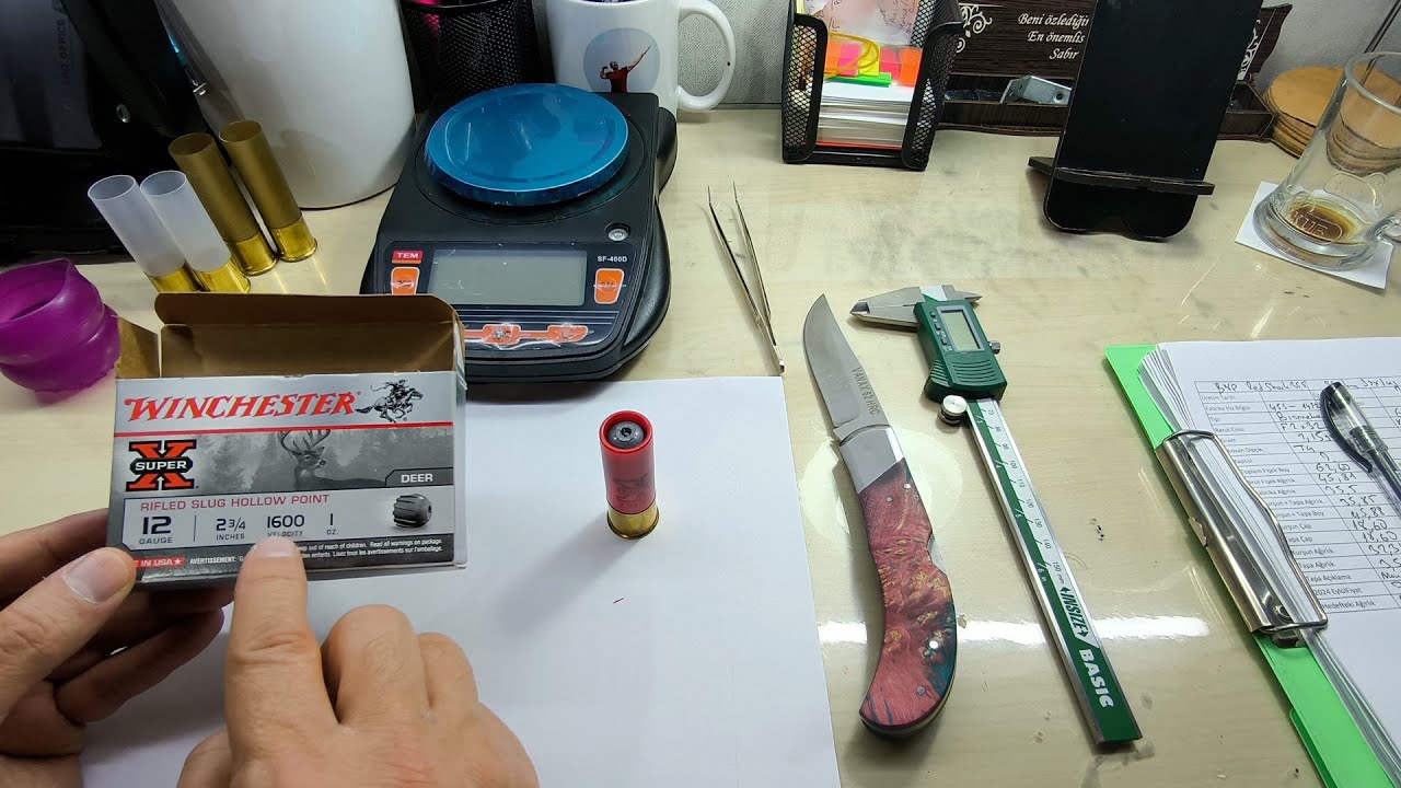 Winchester Rifled Slug Hollow Point Fişek İnceleme Bölüm69 #avcılar #avcı #avcılık #domuzavi #domuz