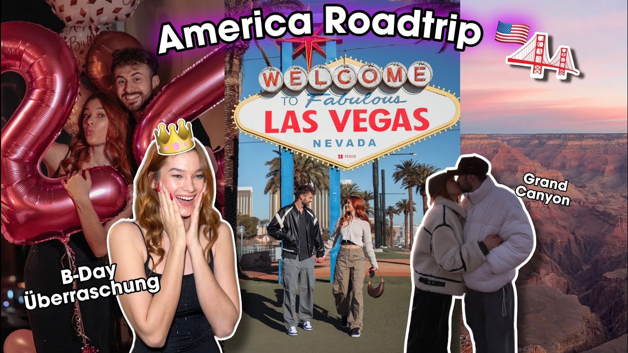 AMERIKA ROADTRIP geht weiter! 😍 Las Vegas, Grand Canyon, San Francisco, LA... *Vlog* | stineundmarc