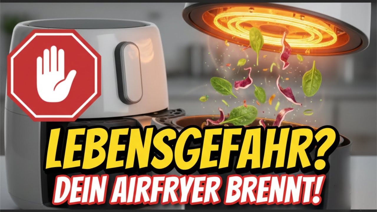 Airfryer WARNUNG: Diese Lebensmittel ruinieren dein Gerät (oder Schlimmeres!)