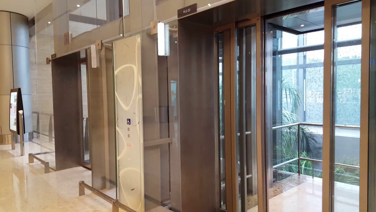 Schindler MRL Traction Elevator @Singapore Changi Airport Terminal 4