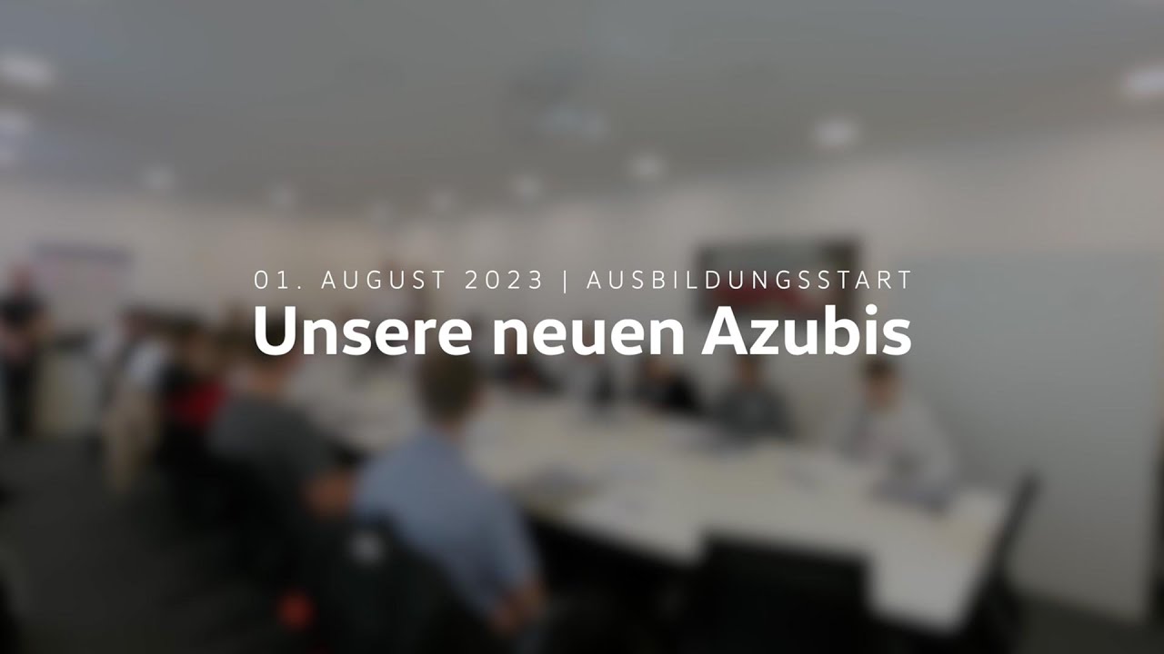 Start ins Ausbildungsjahr 2023 | Der erste Tag der neuen ZEMKE Azubis