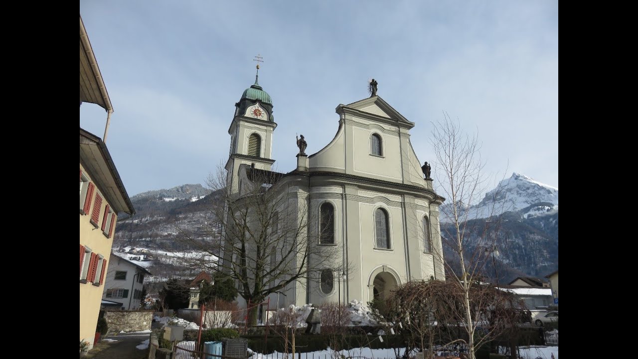 Näfels GL, Pfarrkirche St. Hilarius, Vollgeläute
