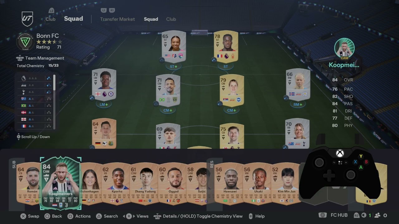 FC26 ( FIFA 26 ) - How to Swap Ultimate Team Players
