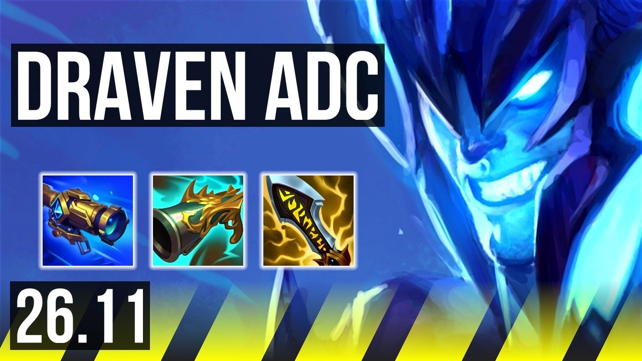 DRAVEN & Nautilus vs CAITLYN & Rell (ADC) | EUW Challenger | 26.11