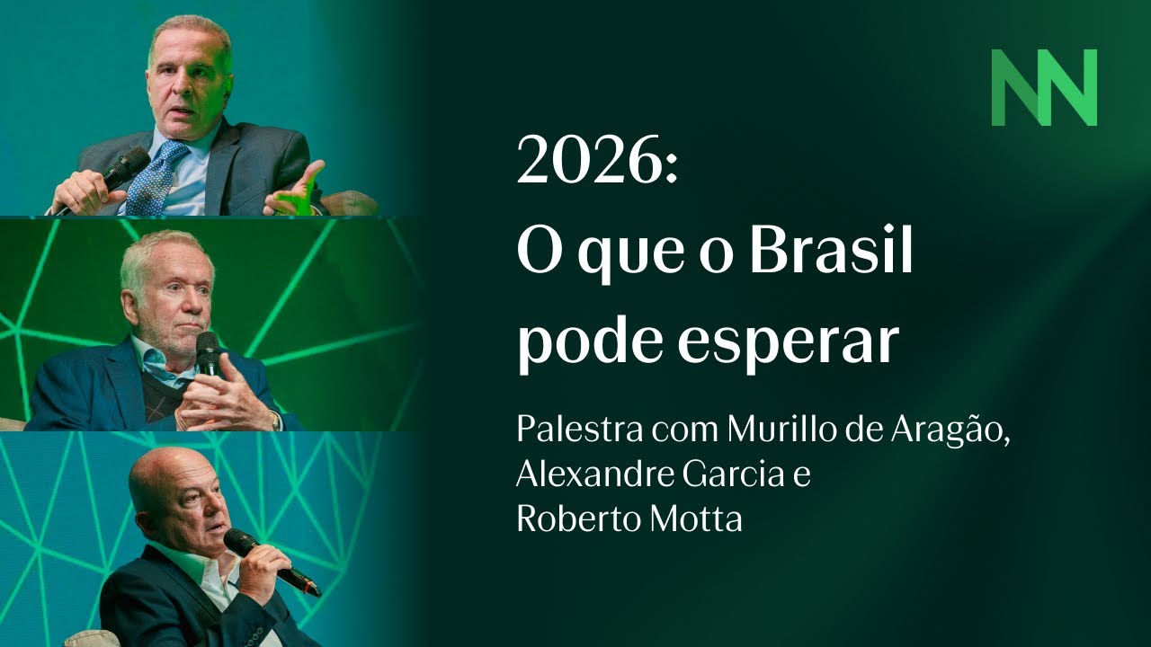 2026: O que o Brasil pode esperar | Com Murillo de Aragão, Alexandre Garcia e Roberto Motta