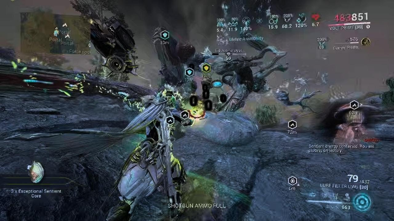 Warframe Eidolon Tennokai Sarpa