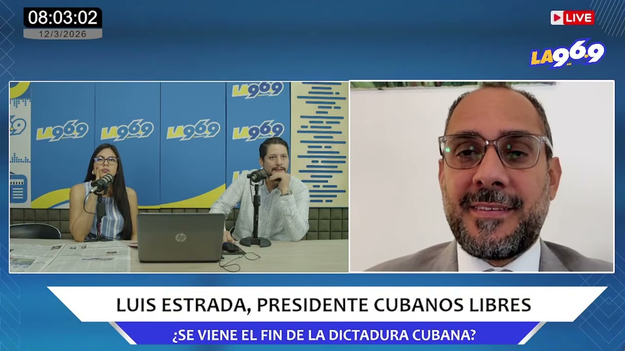 Se tiene el fin de la dictadura Cubana? | Luis Estrada, presidente Cubanos libres