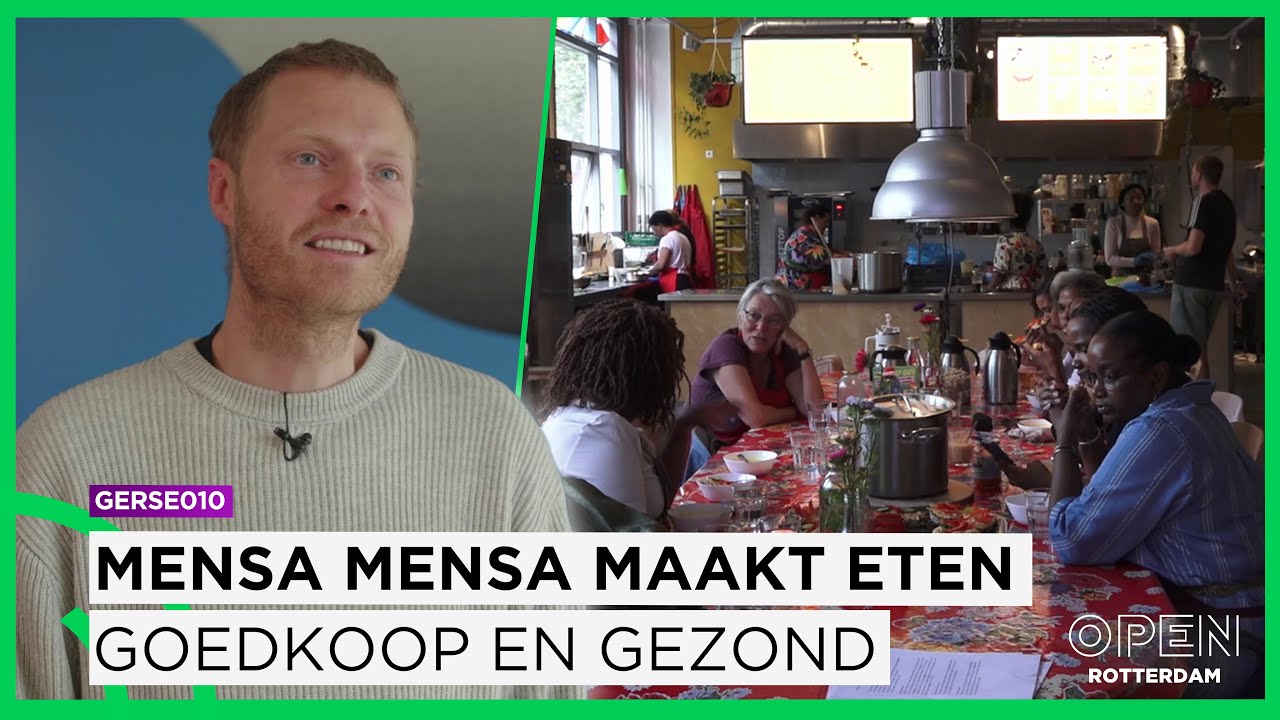 Dankzij buurtkantine Mensa Mensa in Feijenoord eet de wijk gezond: 'Een basisrecht' | GERSE010