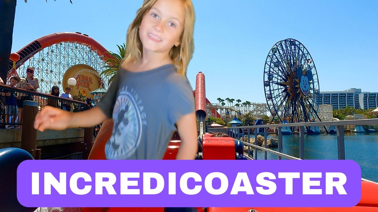 Riding the Incredicoaster at Disney California Adventure!